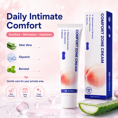 DR. HARRY 03 - Intimate Care Cream with Aloe Vera and Borneol - Gentle Relief and Local Moisturization,