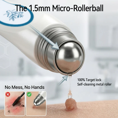 FDA Registered Facility | LUMIVO™ 7-Day Skin Tag & Spot Eraser Painless & Scar-Free Advanced Imperfection Removal Rollerball Pen